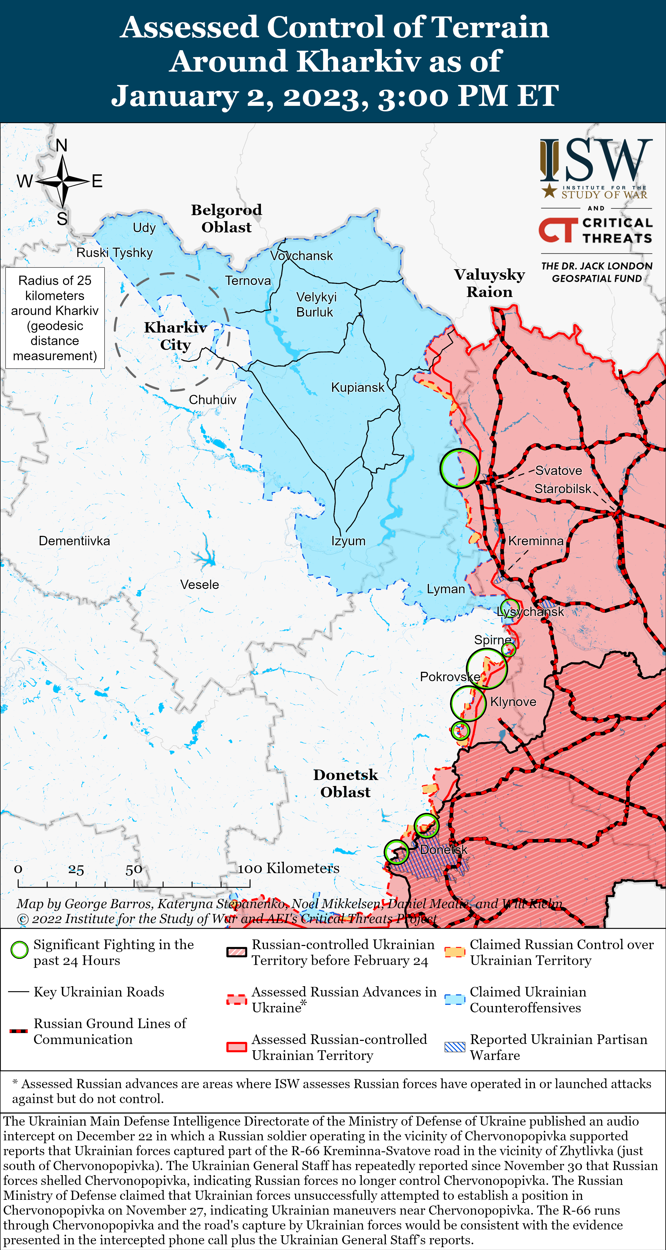 Russian Offensive Campaign Assessment January 2 2023 Institute For